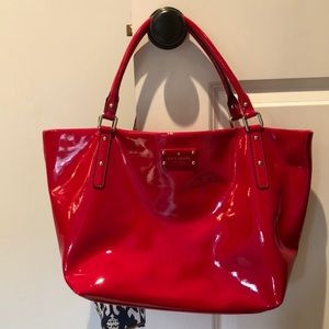 Red Katespade tote